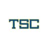 Blue bold letters forming the acronym 'TSC' on a white background.